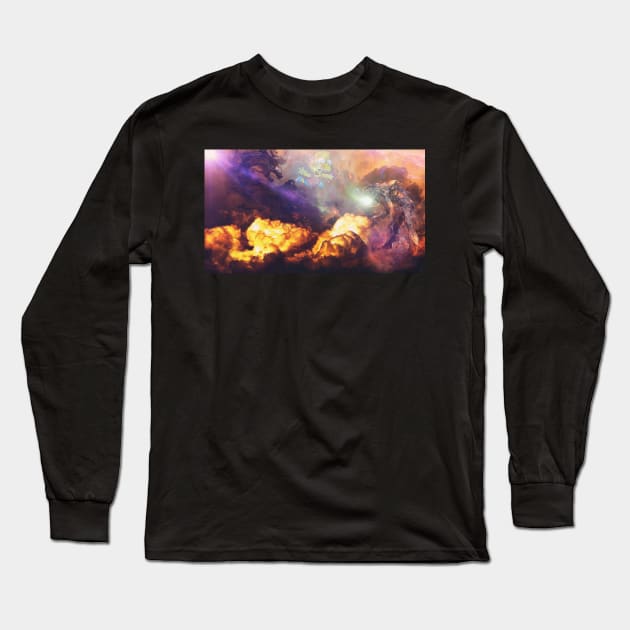 SKY ART PRINTS Long Sleeve T-Shirt by MICHAEL ZHOU